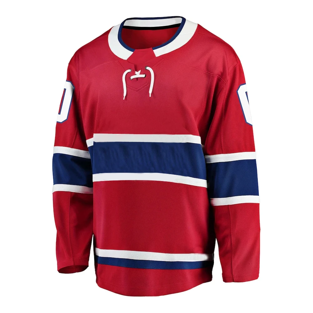 Free Design Ice Hockey Jersey OEM Custom Made Oversized Sports Team Clothing Sublimated Printed New Style Polyester For Men 2021