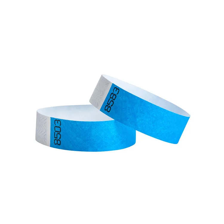 Cheapest One-time Use Waterproof bracelet N-tag216 888bytes Custom NFC disposable Wristbands