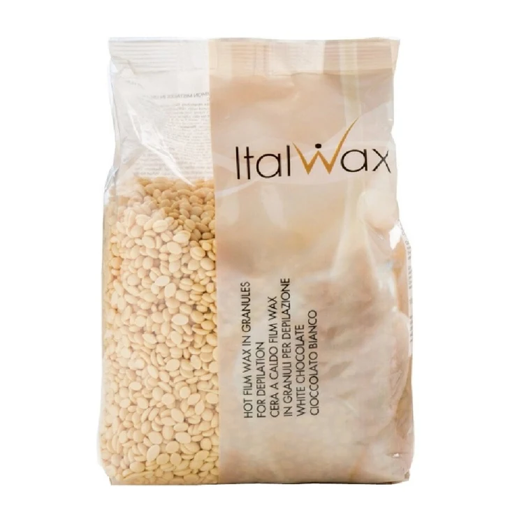 Hot film wax in granules White Chocolate 0,5 kg high plasticity not create stretchy threads, depilatory wax