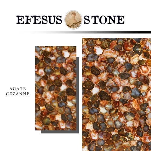 Hot Sale and Best Price !  %100 Natural Agate Cezanne Gold - Semi Precious Stones Ready To Ship !