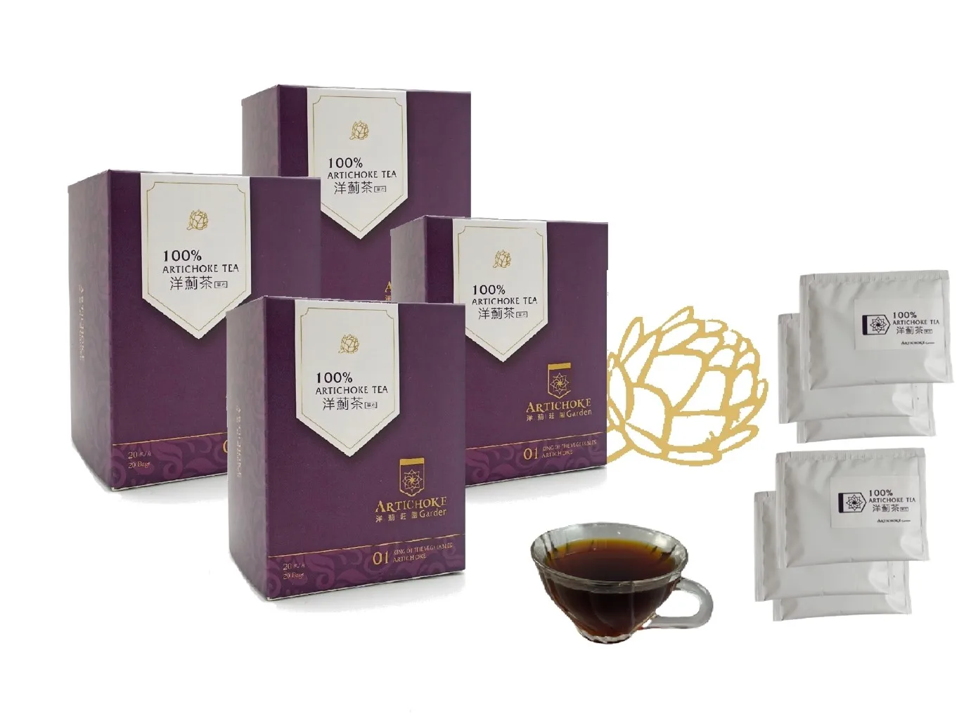 2022 High-Quality Organic Healthy Artichoke Tea Unique And Fresh Taiwan Artichoke Tea Caffeine Free from Taiwan