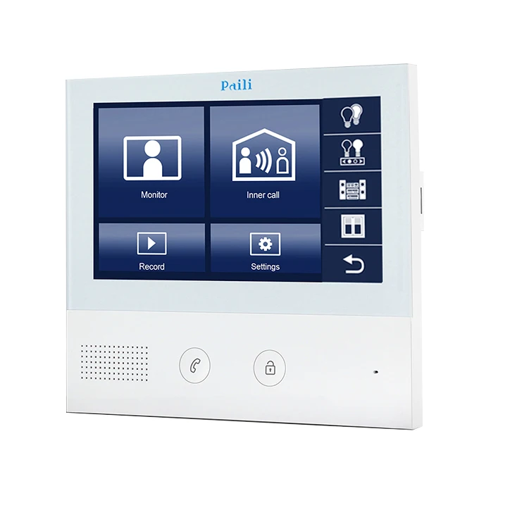 Home security remote control doorbell smart door lock knx automation videophone