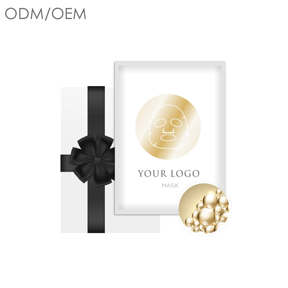 Бесплатная доставка, логотип бренда, дизайн, формула красоты, маска, лист