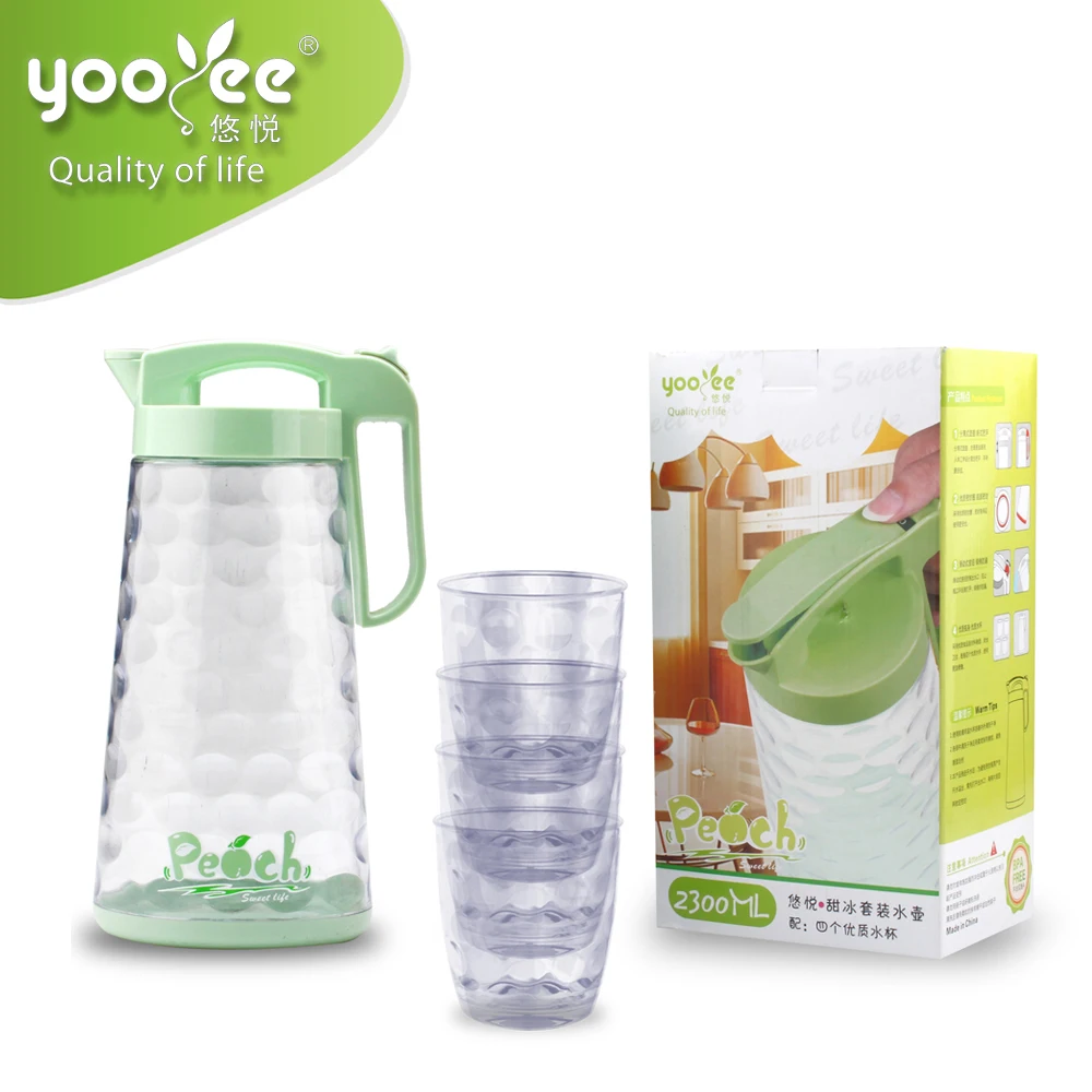 Wholesale  New Product Food Grade Milk Jugs with Lid and 4 Cups