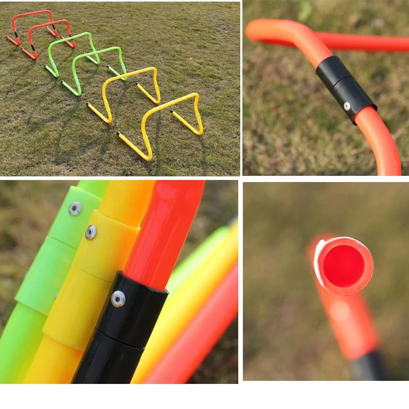Football Soccer training equipment  Running Hurdles Speed Barrier Plastic Frame