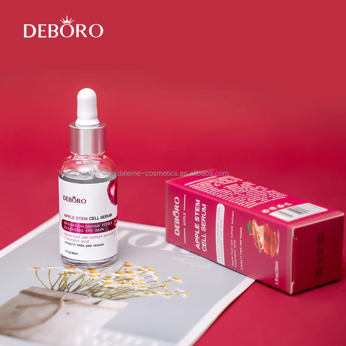 Wholesale Anti-aging Anti-wrinkle Whitening Apple Stem Cell Face Serum