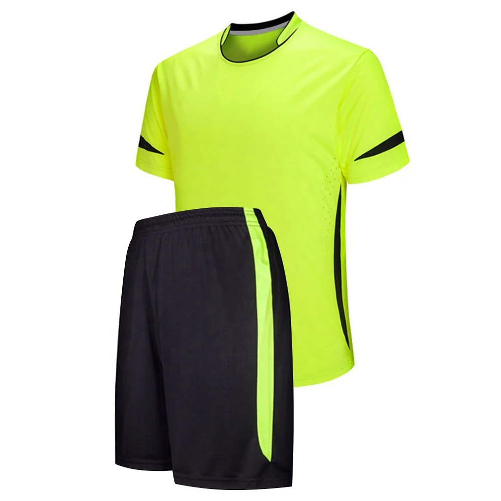 custom men women sublimation top soccer wear uniforms de soccer yellow and green color football jerseys soccer uniform