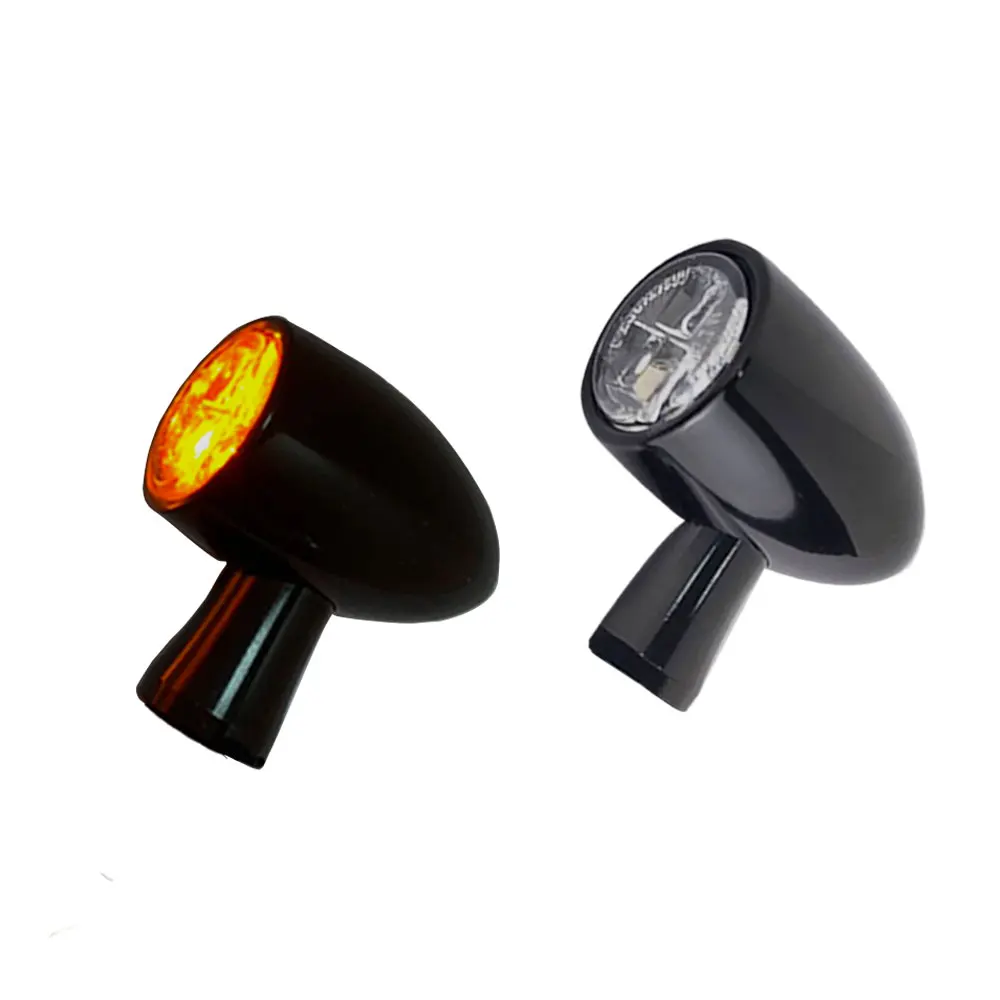 Bullet metal aluminum led motorcycle mini turn signal