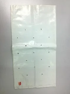 Прочный и качественный пластиковый мешок для почвы плантации сельского хозяйства черный белый цвет с отверстиями