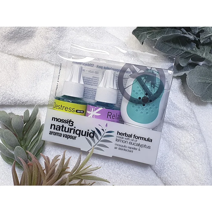 Хорошее качество Mossif3 Naturiquid VP120 отпугивает комаров-двухбутылочная упаковка сделано в Малайзии