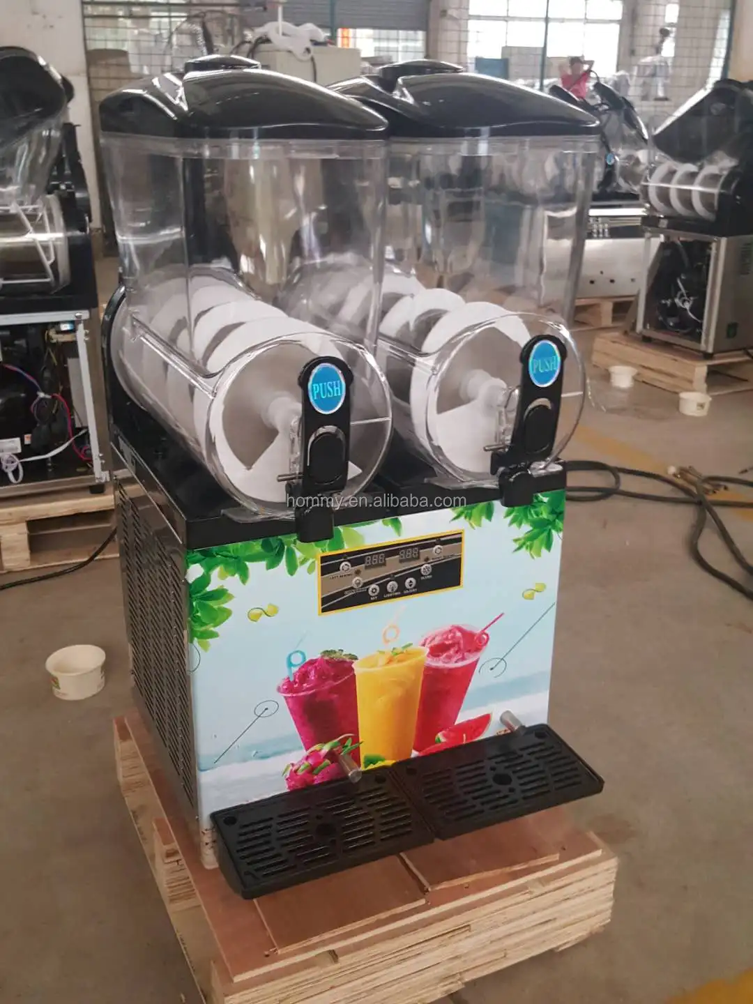 15L big capacity two bowl slush machine/Slush machine / NSF/ETL/CE certificate