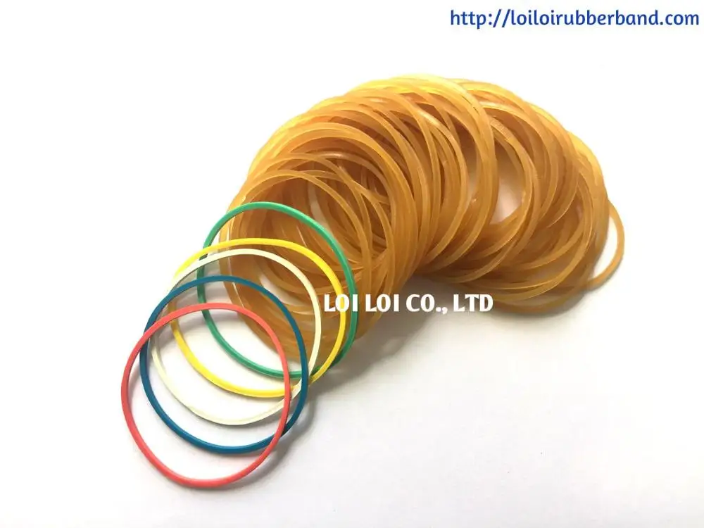 BEST selling Natural Rubber bands use for Agricultural like Green onion, Chives, Asparagus... and more Vegetables Food grade