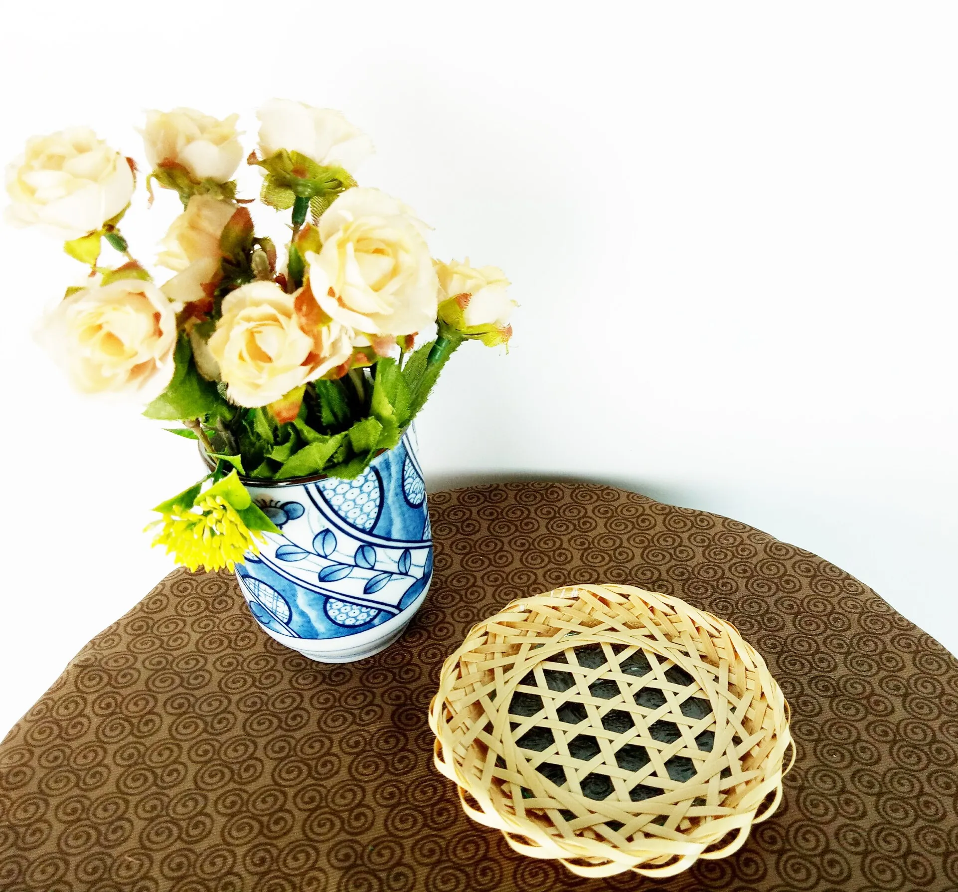 Hotel Restaurant Bamboo Wicker Coasters Mat and Pad For Cup Drinks