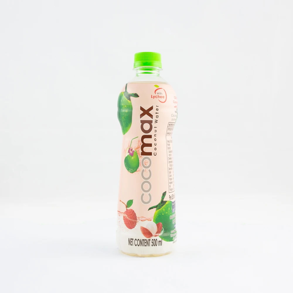 Thailand Superior Quality Soft Drink Coconut Water With Lychee 500ml PET