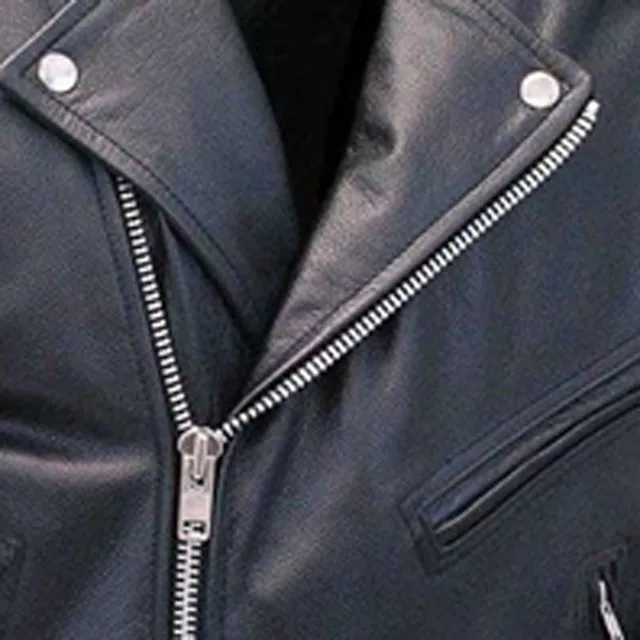 Winter Warm Long Sleeve High Quality Custom Skin Men Leather Jacket New Fashion Casual Autumn Outfits Biker Pocket Design PU