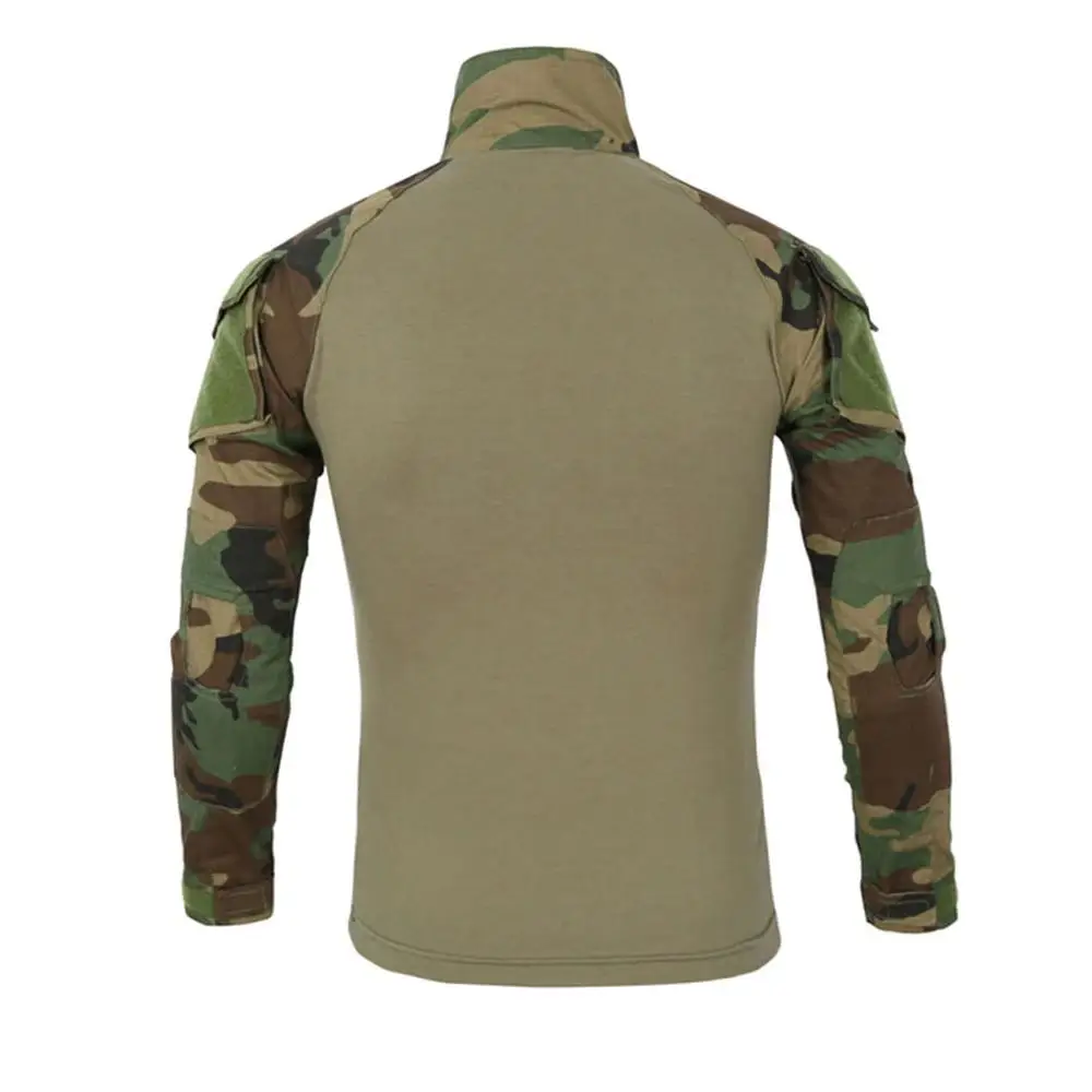 
Raglan 3/4 Sleeve baseball Style Army Military Camouflage Army T-Shirt Men US RU Soldiers Combat Tactical T Shirt 