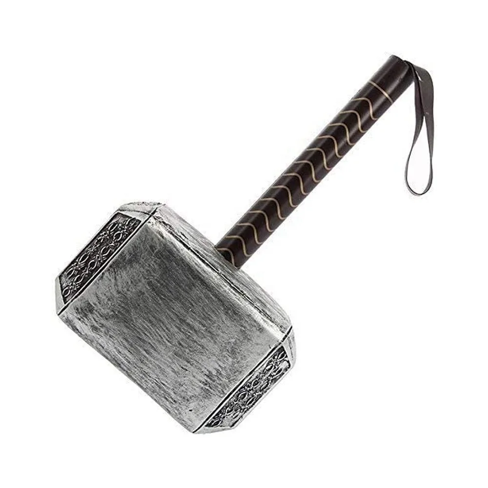 Real Size Metal Thor Mjolnir Cosplay Damascus Thor Hammer