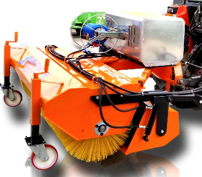 High Quality Forklift Mounted Road Sweeper With Bucket