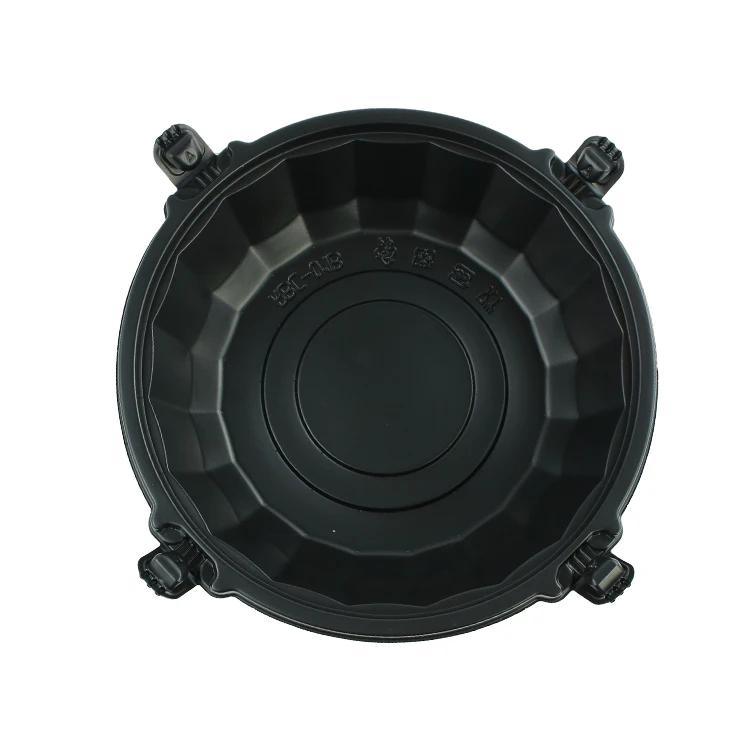 Environmental Protective Carbon Right PLA Plastic Food Container