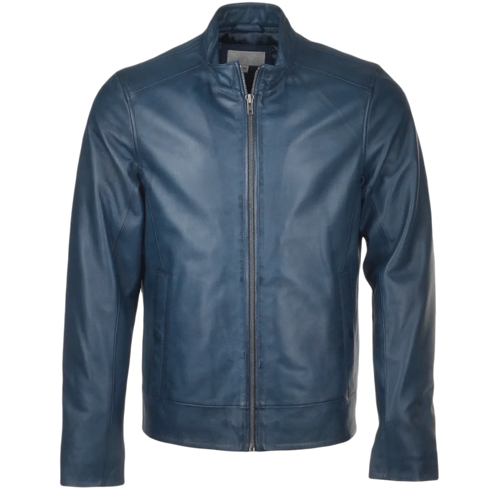 New Custom 2019 Design Top Quality Pure 100% Leather Jacket