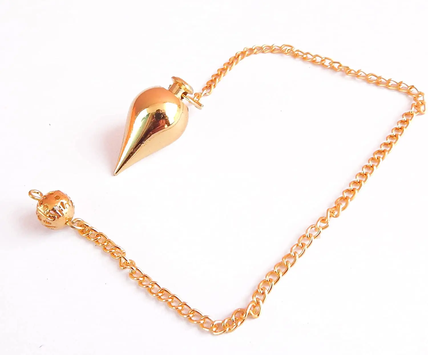 Handmade Spiritual Gift Healing Metal Pendulums Divination Brass Pendulum Design 07 with MUNTAHA AGATE for Reiki Healing