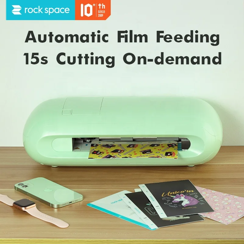  rock space 2021 new Automatic Mini Cutter Plotter Phone Film Cutting