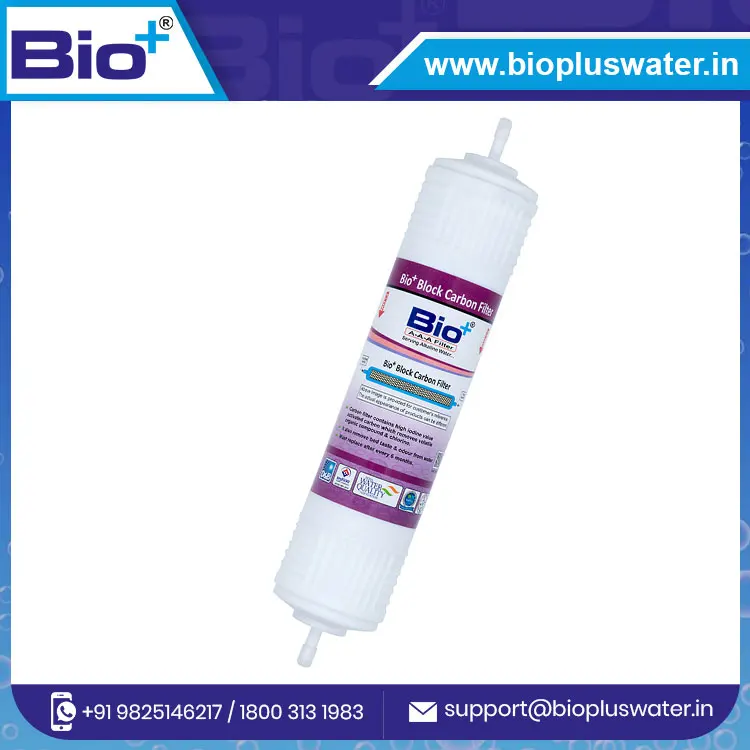 Bio+ BAC Filter Block Activated Carbon Filter - Biotech Industry