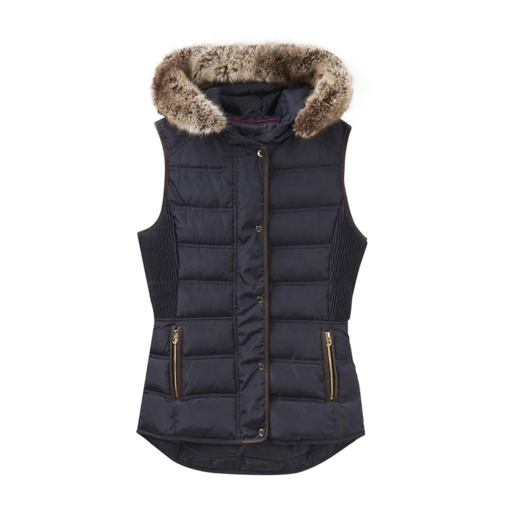 OEM New design Equestrian Best Quality Horse rider gilet / vest waistcoat fashion ladies quilted gilet down vest