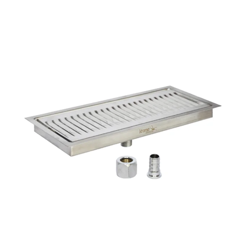 Капельные лотки с утопленным креплением (с дренажом)-длина 12 дюймов и ширина 5 дюймов