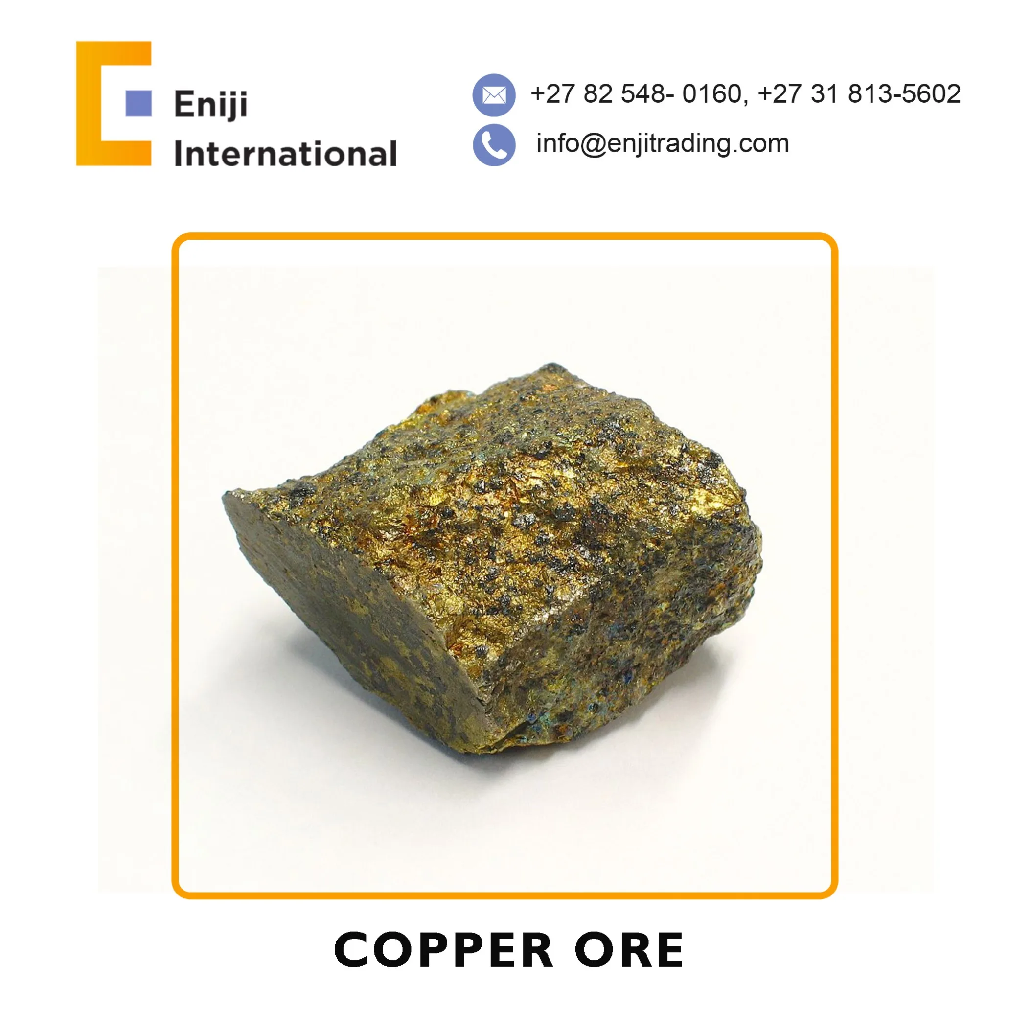 
 Высококачественная медная руда из Южной Африки  