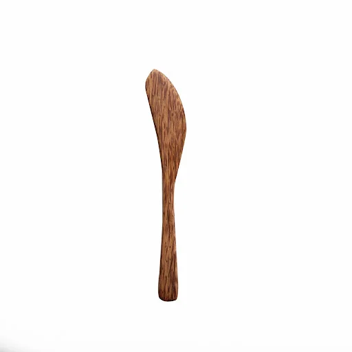 High Quality Custom Natural Mini Small Coconut Bamboo Wooden Dinner Spreader Butter Knife