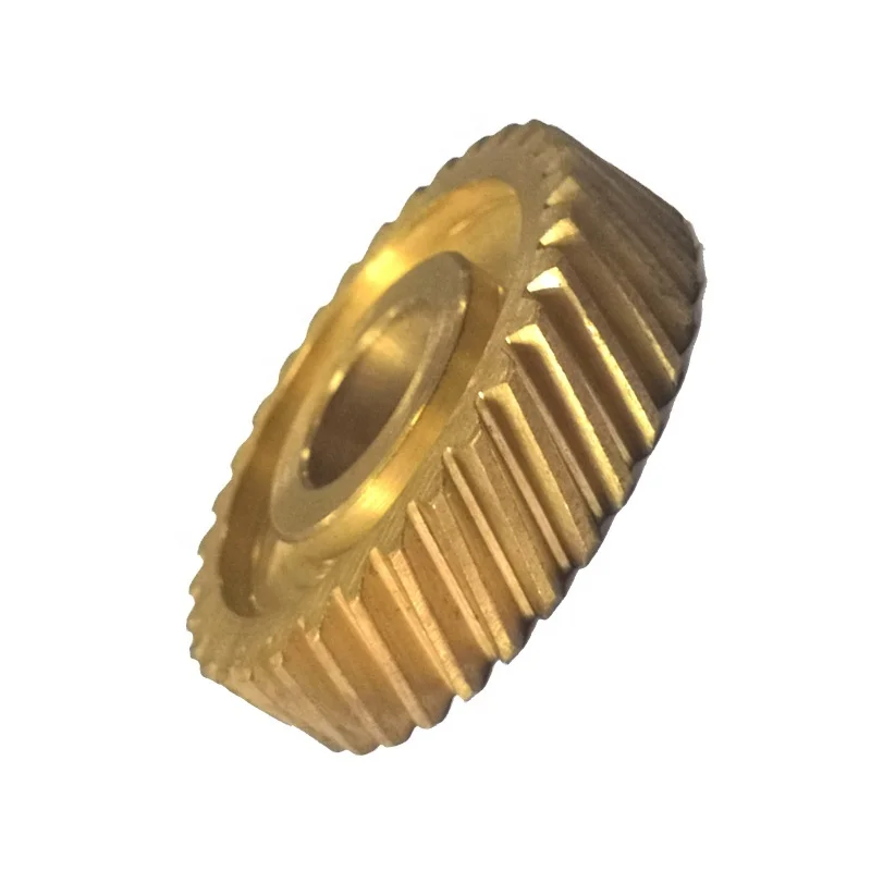 Customized High Precision  Brass Worm Spur Helical Gear