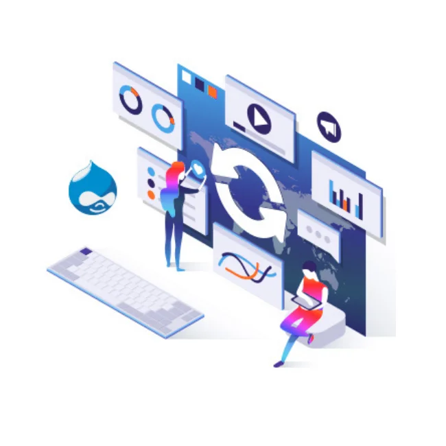 Drupal CMS Website Design for Developing High Performance Websites from USA