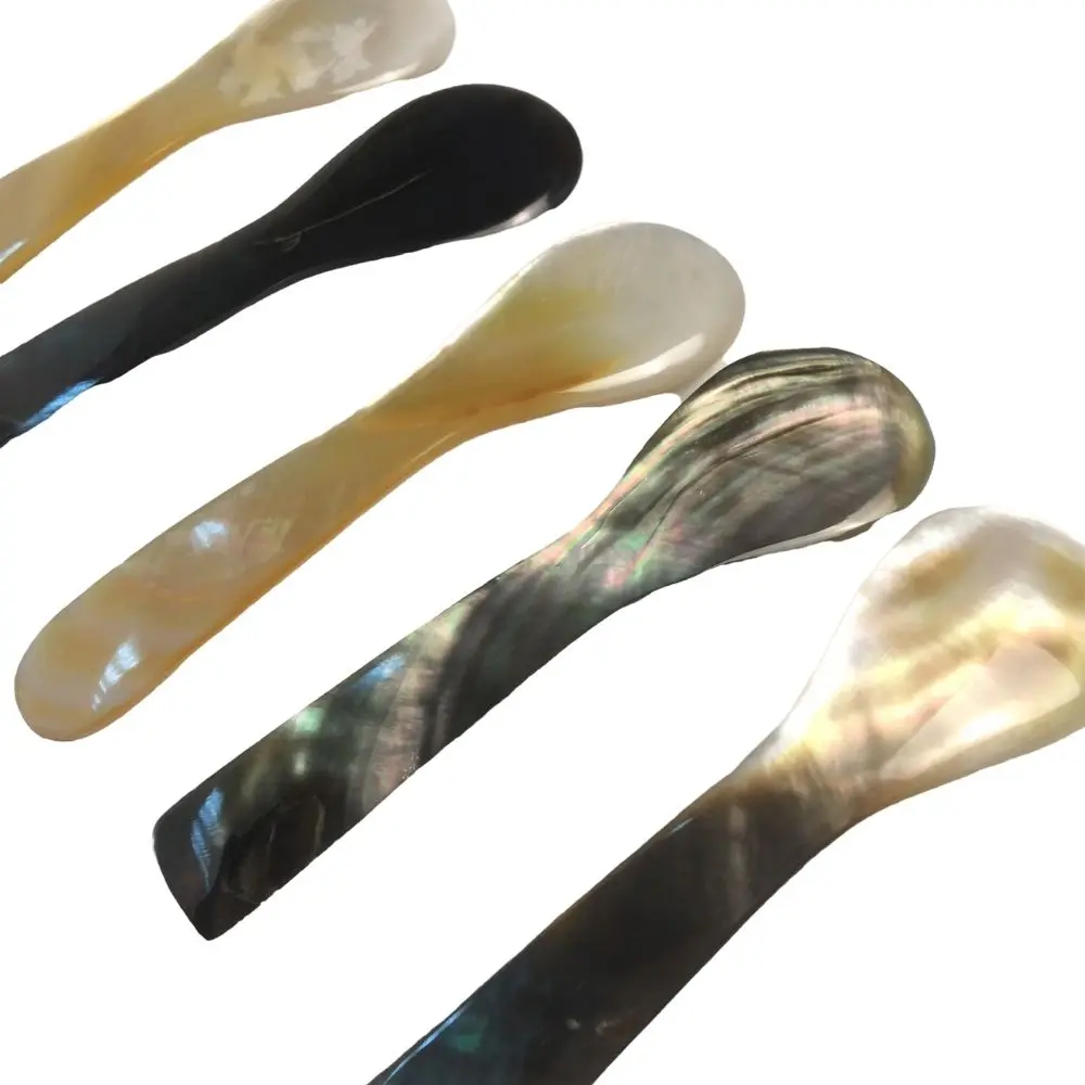 Eco-friendly Mini Caviar Spoon Size 8cm Everyday Spoon Set Sustainable Restaurant Kitchen Spoons Made in Vietnam OEM ODM