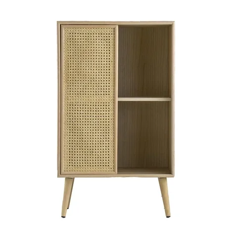 Manufacturer high quality modern design natural rattan wood cabinet living room furniture from Vietnam