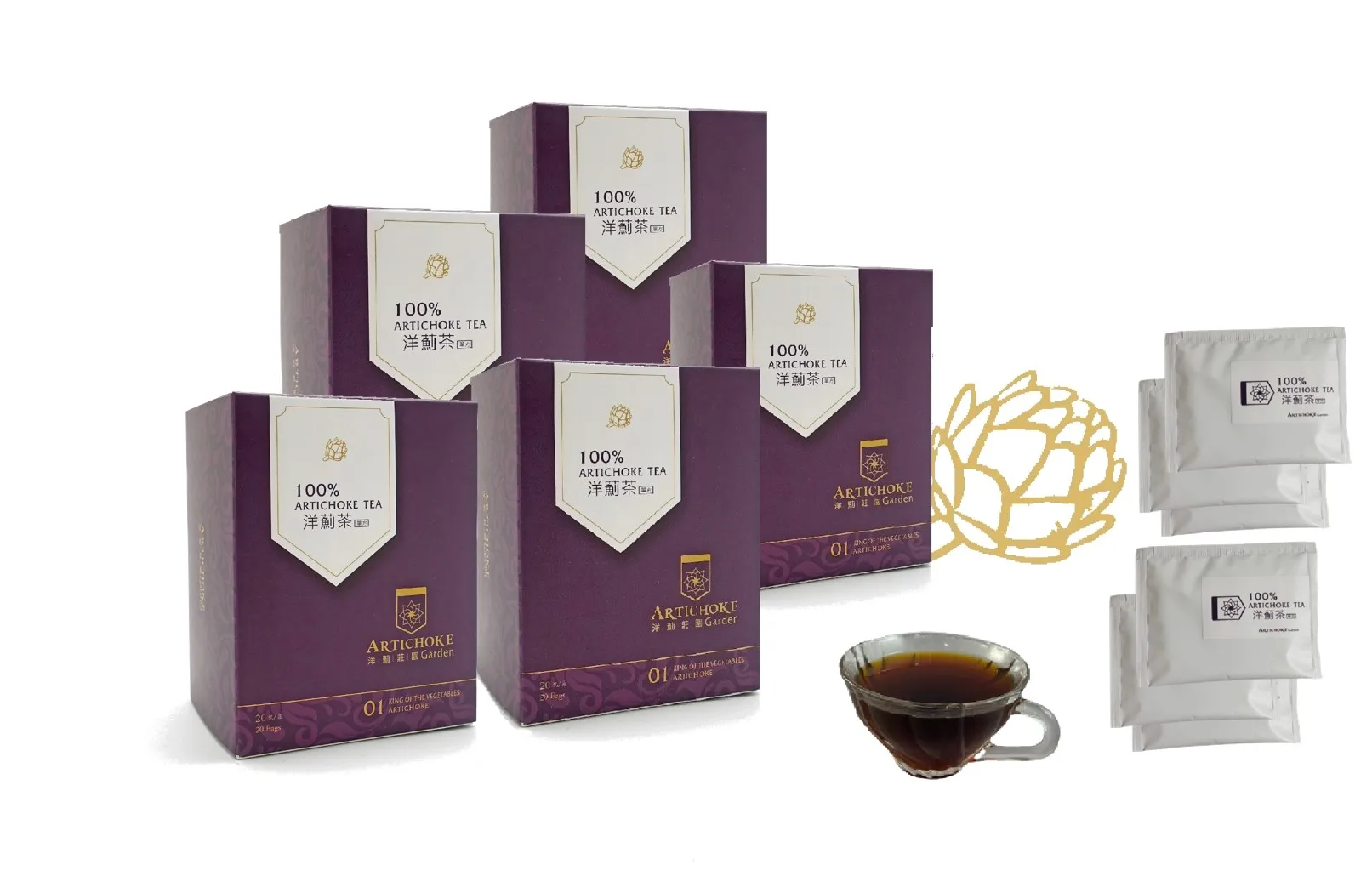 2022 High-Quality Organic Healthy Artichoke Tea Unique And Fresh Taiwan Artichoke Tea Caffeine Free from Taiwan