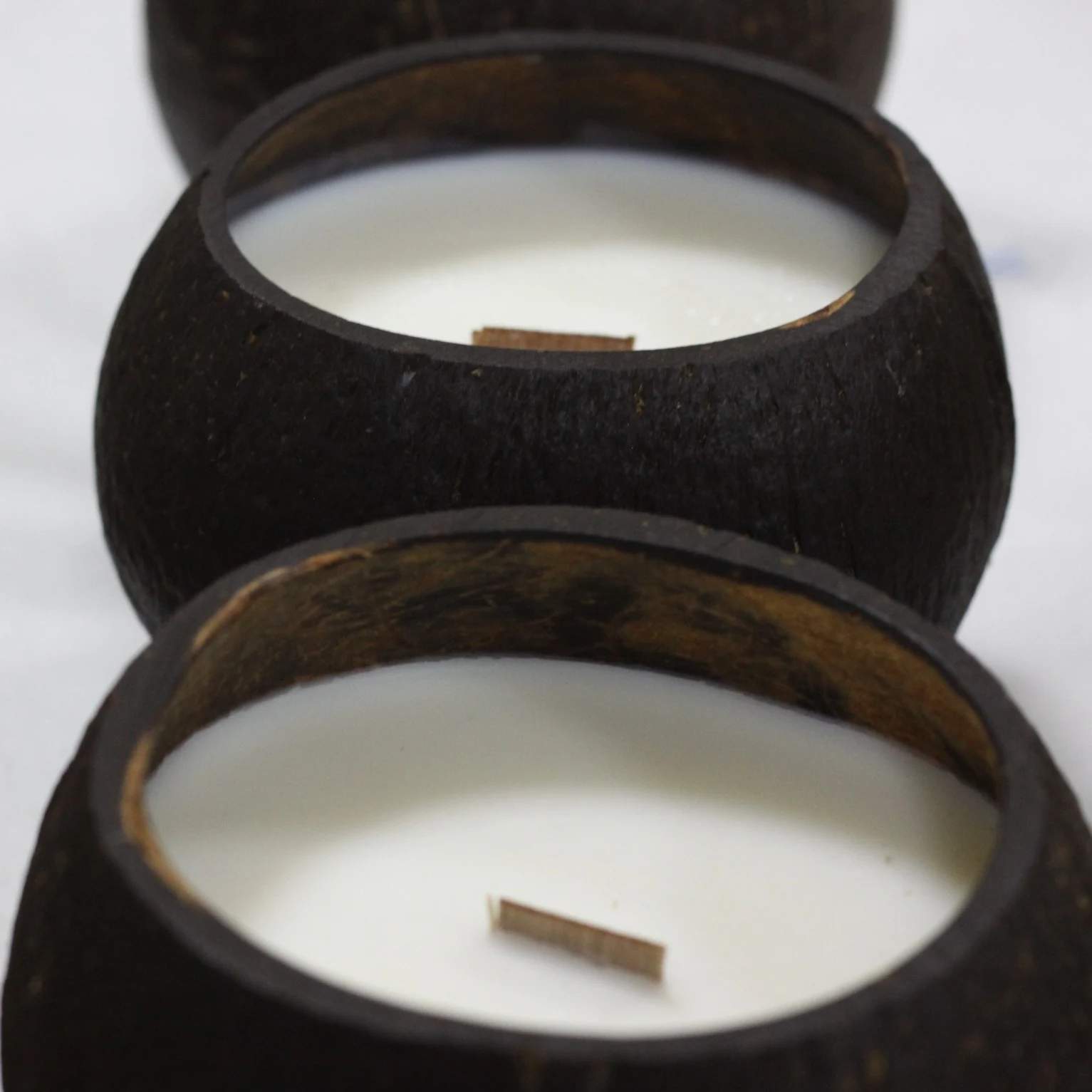 Natural Coconut Shell candle
