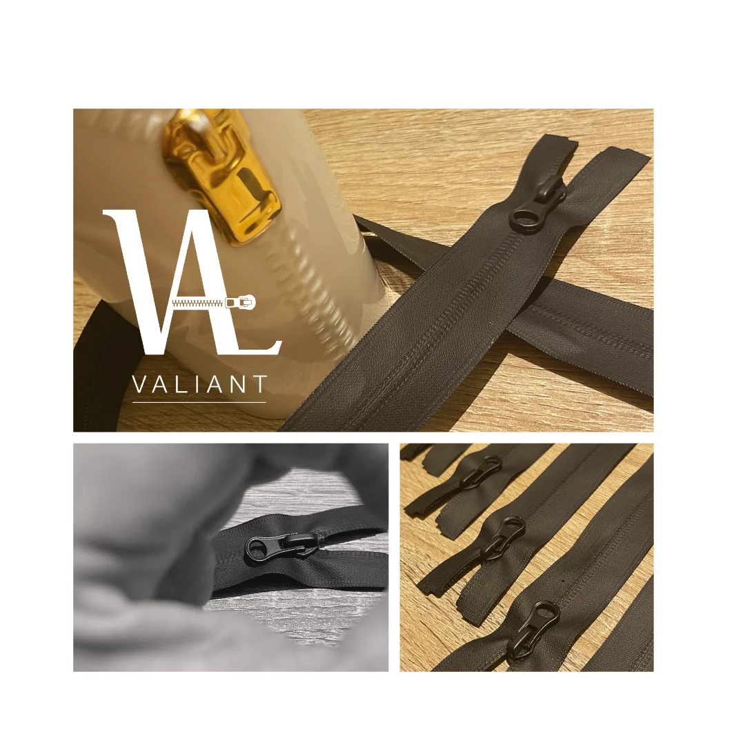 #5 водостойкая молния с открытым концом резиновым съемником краски