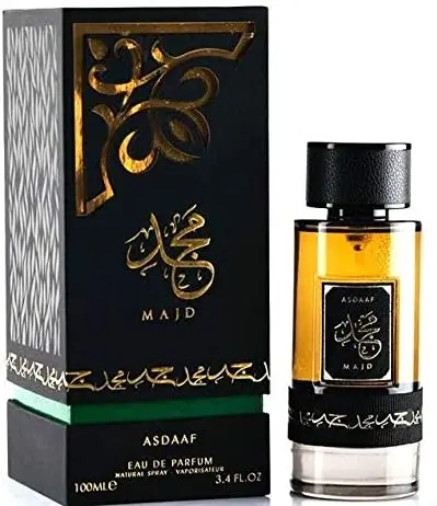 
Perfume Majd Eau de Perfume 100 ml,, Ash and Musk Non alcohol Dubai Perfumes 