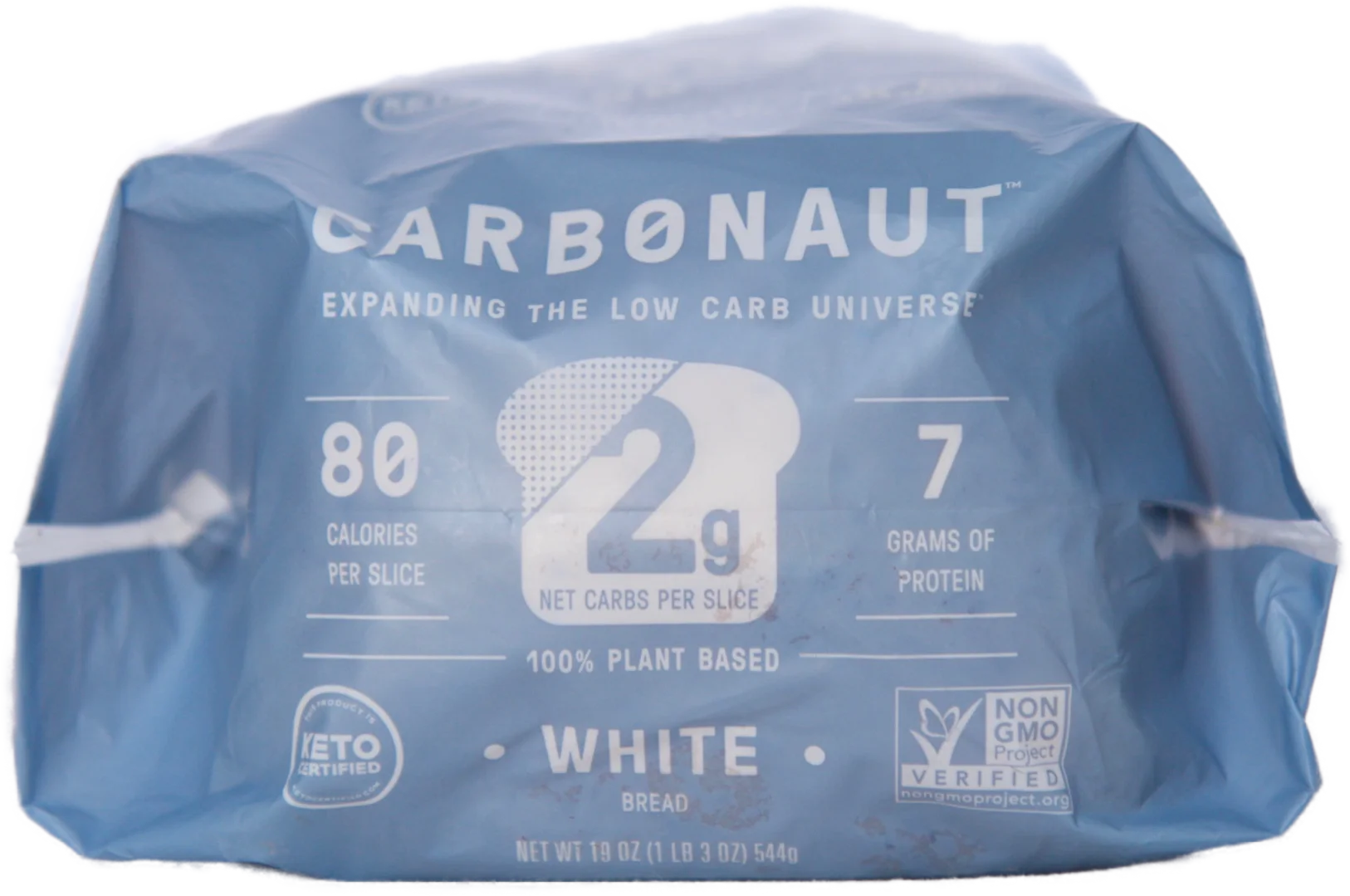 Great Taste Preservative Free Gluten Free Allergy Friendly LOW CARB WHITE BREAD 8-19 OUNCE