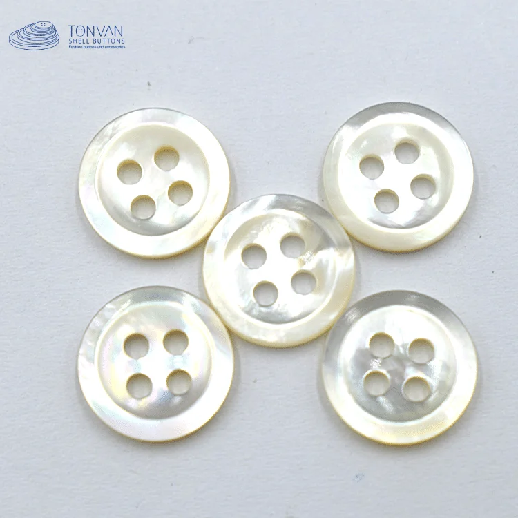 
Ton Van Button OEM& ODN 12L - 44L MOP Button coat button for fur ladies suits 