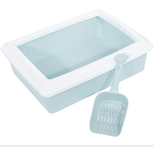 
Hot Sale Plastic Cat Litter Box Pet Cat Toilet 
