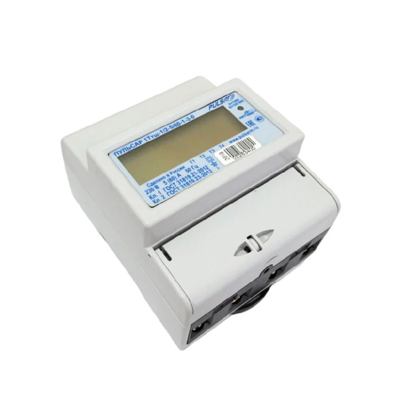 Information-measuring system energy meter single-phase multi-ttariff with large segment LCD, energy meters