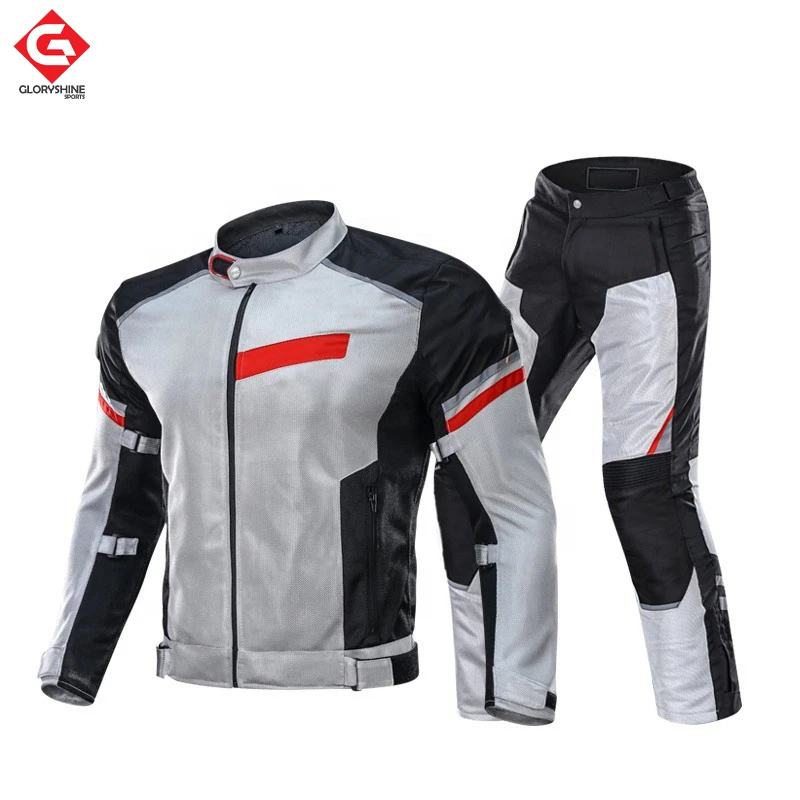 Hot Sale Summer Motorcycle 100 % Polyester Clothing motorcycle suit Breathable High Quality Cordura suit