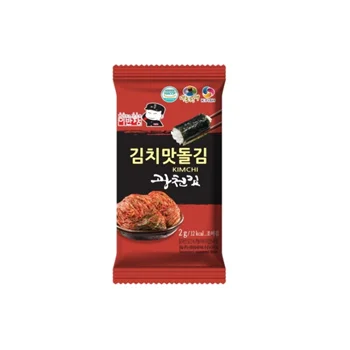 Eco Friendly Seaweed Korean Best Selling Captain Lee Seasoned Seaweed Mini Size (4 different flavors) Made in Korea)