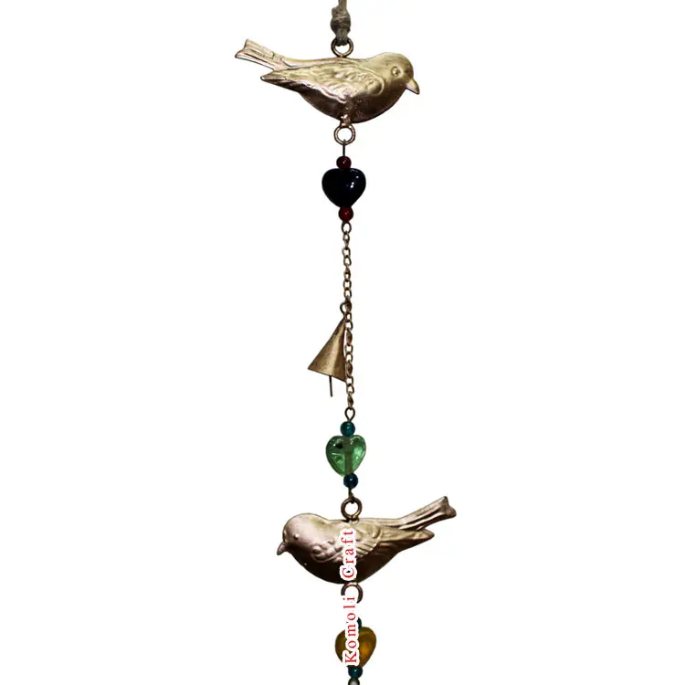 
Cluster of bells beads craft iron wind chime garden decoration wholesale 