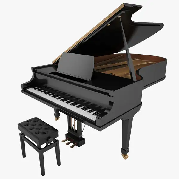 NEW Middleford Black Baby Grand Piano