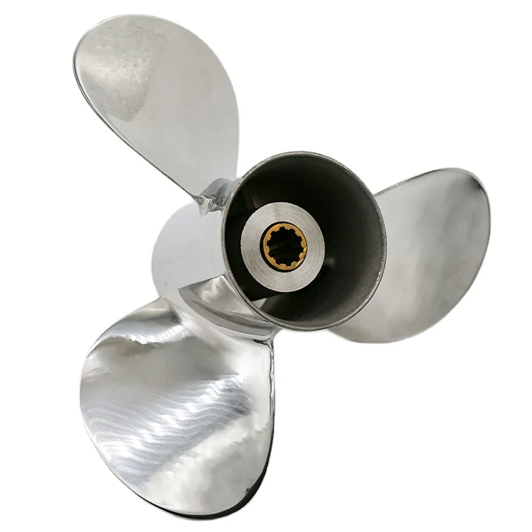 STAINLESS STEEL Marine boat Outboard Propeller For Honda Engine 25-30HP