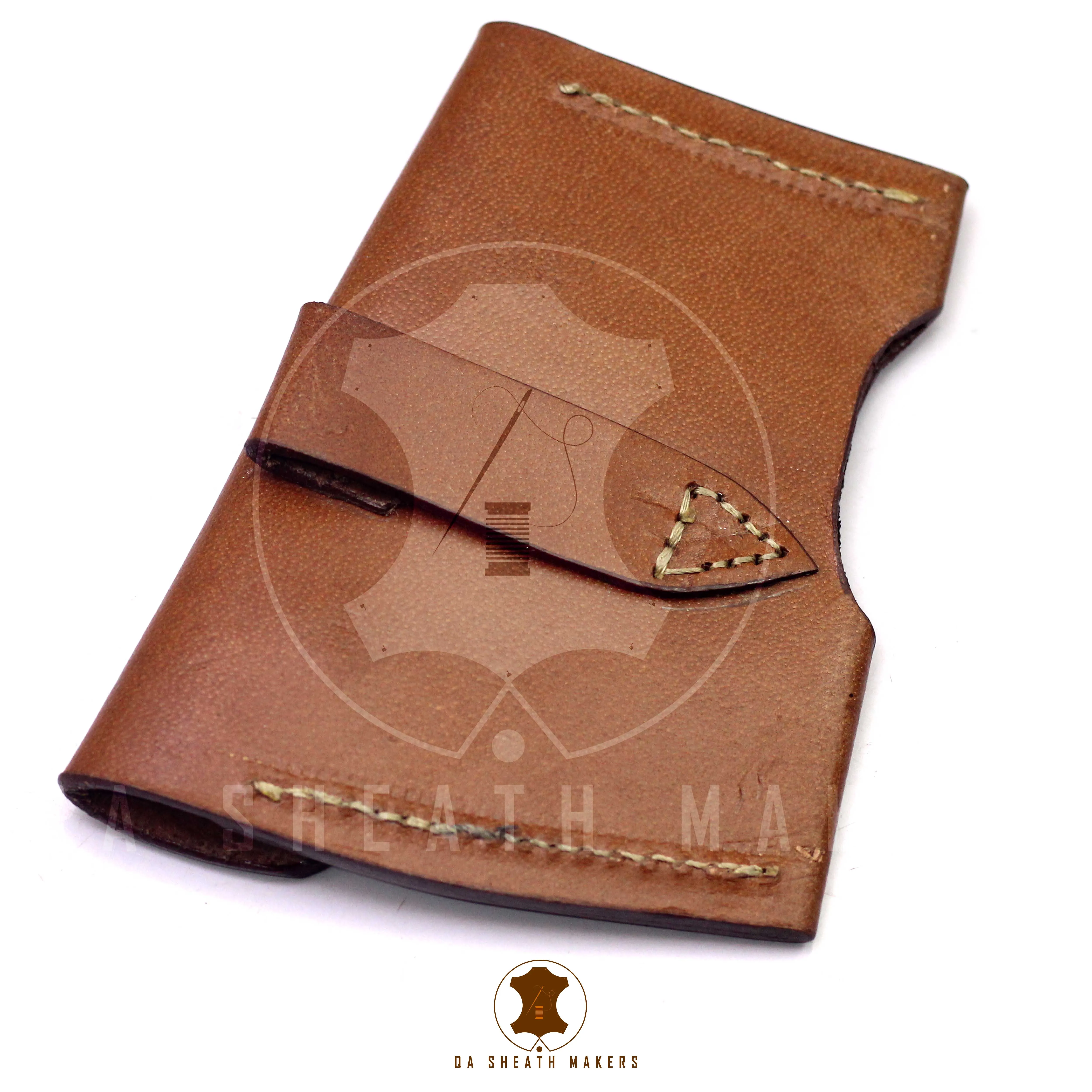 Wholesale Factory made OEM 2021 Hot Selling  Rich Grain Leather Sheath for Tomahawk AXE Hatchet