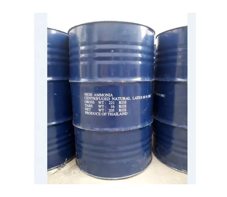 HOT SALES!!!NATURAL RUBBER LATEX HA 60% DRC